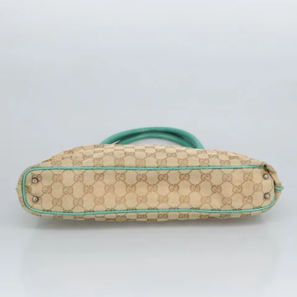 Gucci Vintage Pre-owned Canvas handbags Beige Dames