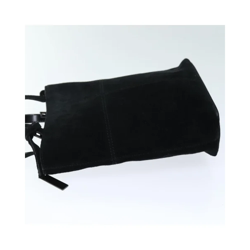 Gucci Vintage Pre-owned Suede gucci-bags Black Dames