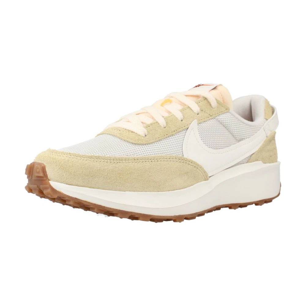 Nike Waffle Debut Sneakers Beige, Dam