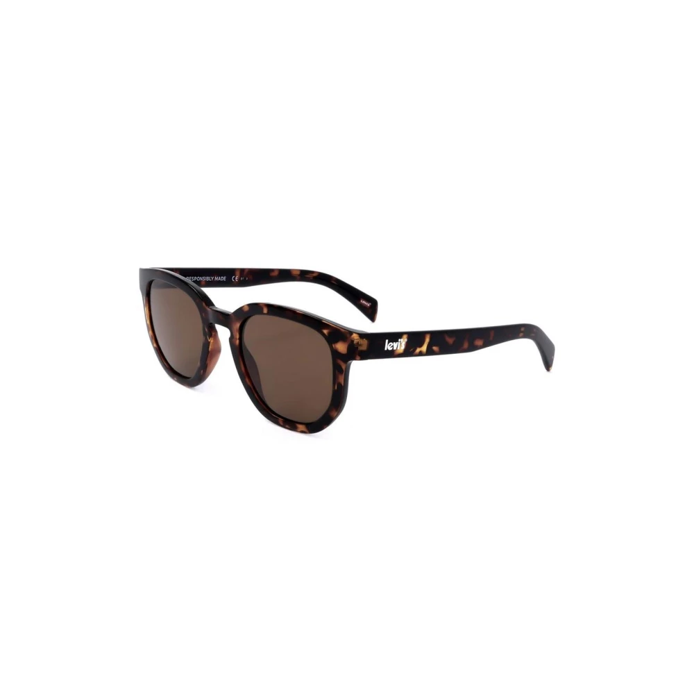 Levi's Unisex Brown Stainless Steel Sunglasses With Lenses