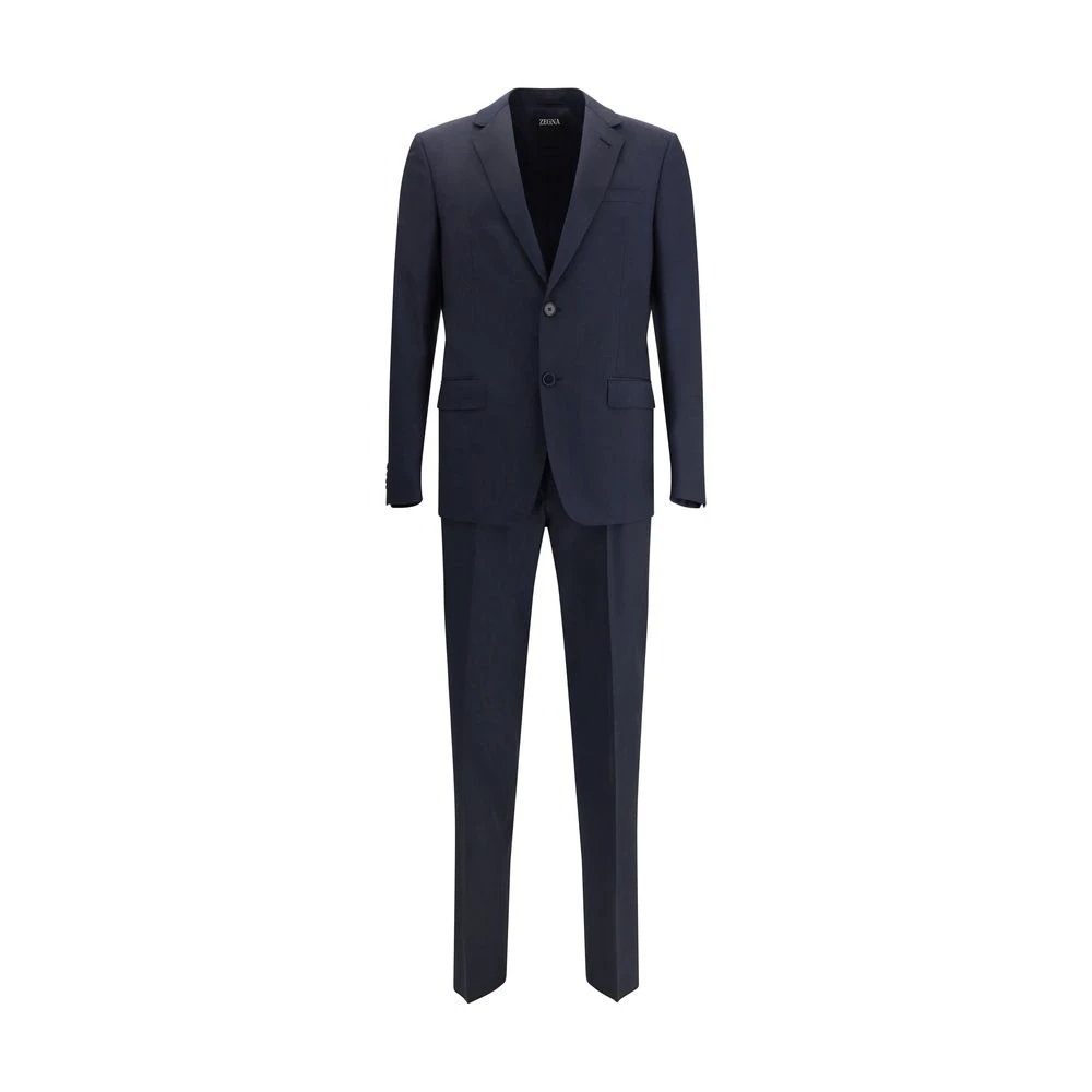 Suits > Suit Sets > Single Breasted Suits - - Zegna - Modalova