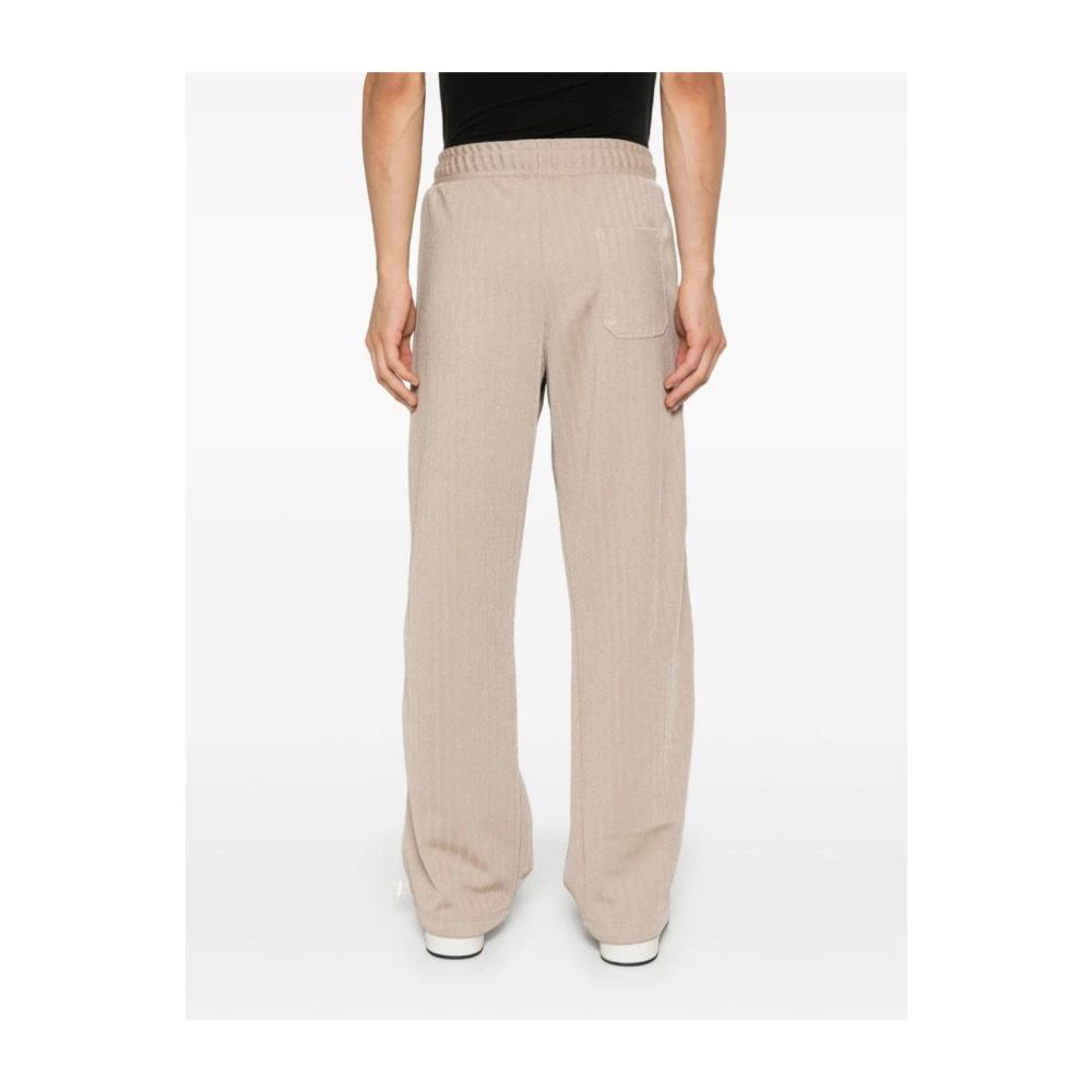 Golden Goose Beige Broek met Voorlogo Beige Heren