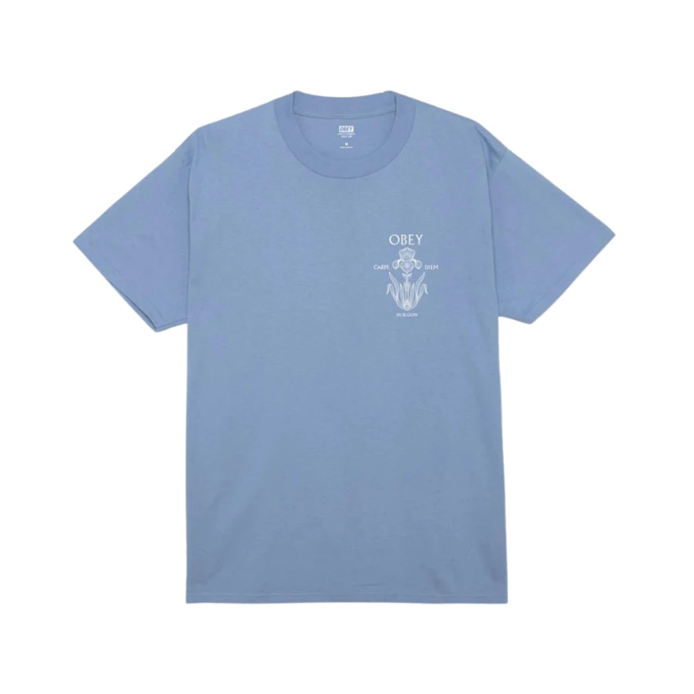 Obey - Tops > T-Shirts - Blue - Obey - Modalova