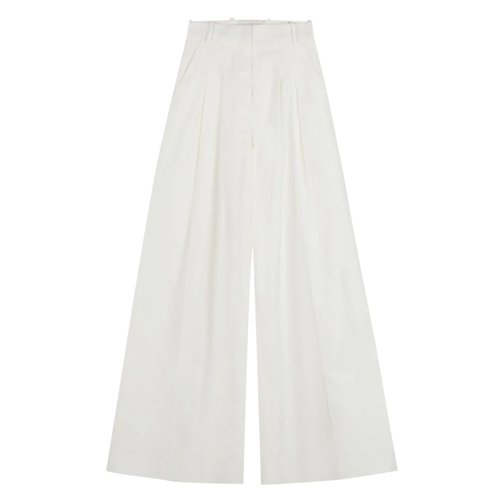 Nina Ricci Trousers White, Dam