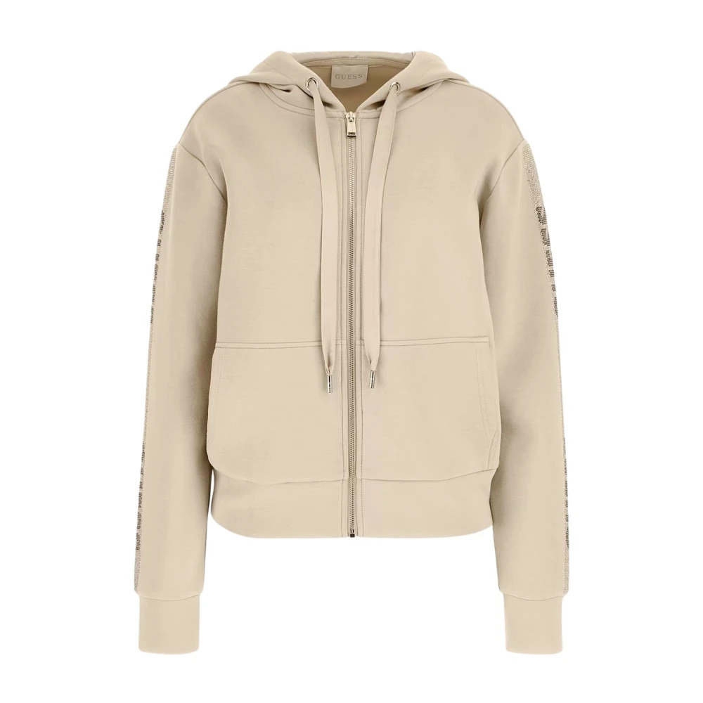 Guess Dames Logo Sweater Beige Dames