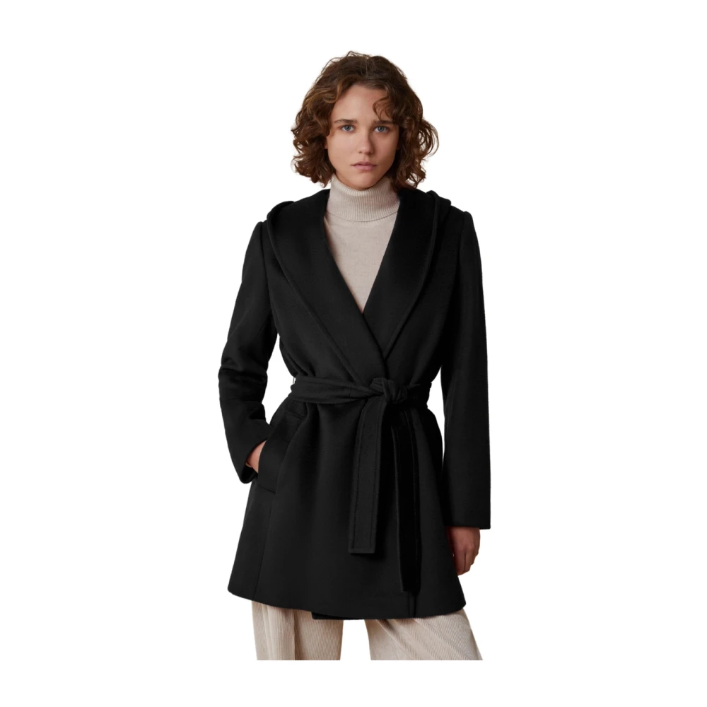 Pennyblack Stijlvolle Jas voor Vrouwen Black Dames