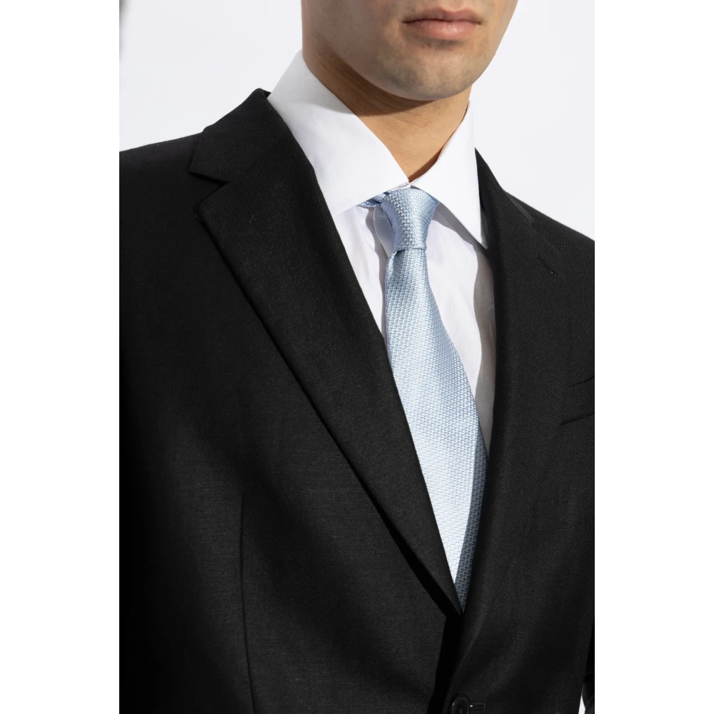 Tom Ford zijden stropdas Blue Heren