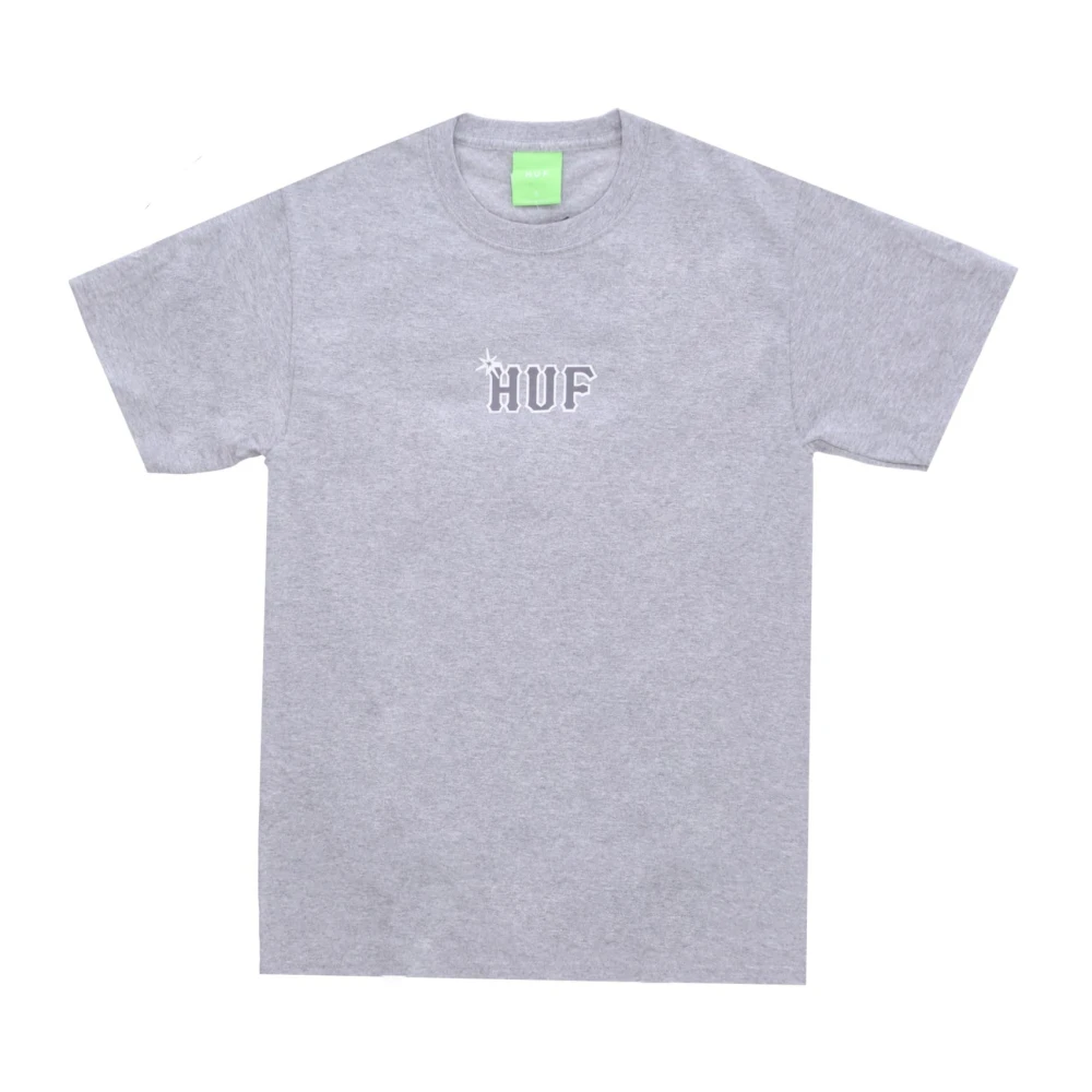 HUF Athletic Gray Heren T-shirt Korte Mouw Gray Heren