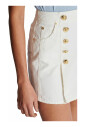 jupe-courte-en-toile-de-coton