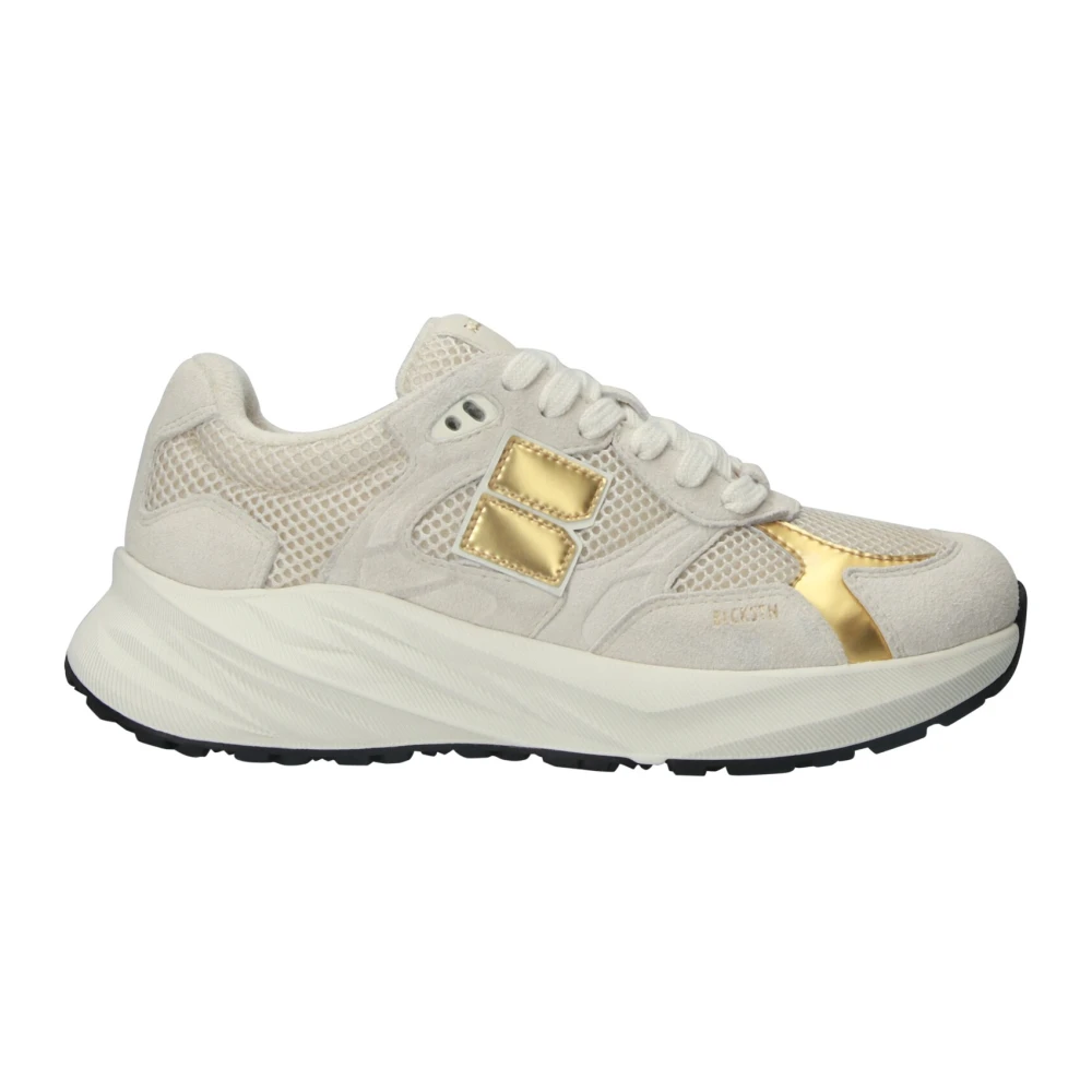 Blackstone Flint Marvel Runner Sneaker Dames Schoenen Beige