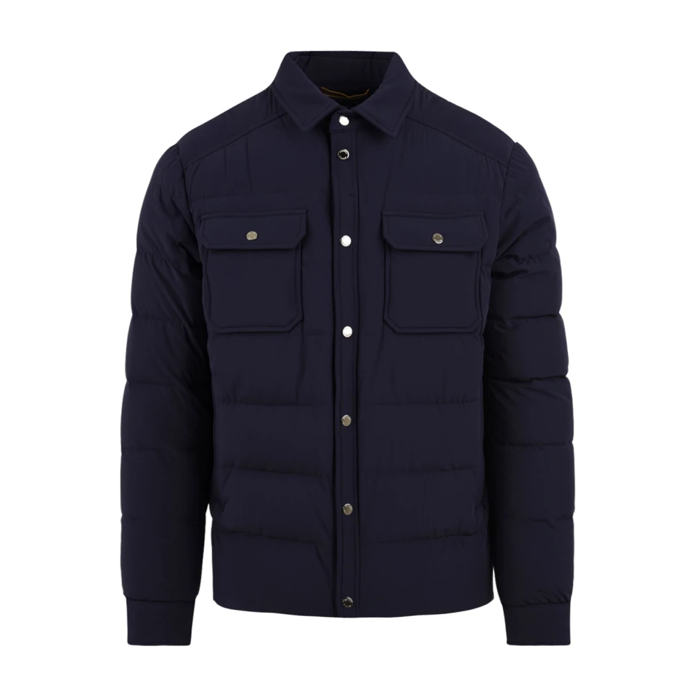 Moorer Uomo Blu Giacche, L, New,