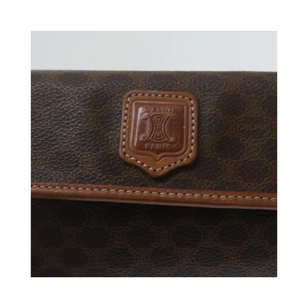 Celine Vintage Pre-owned Canvas celine-bags Brown Dames