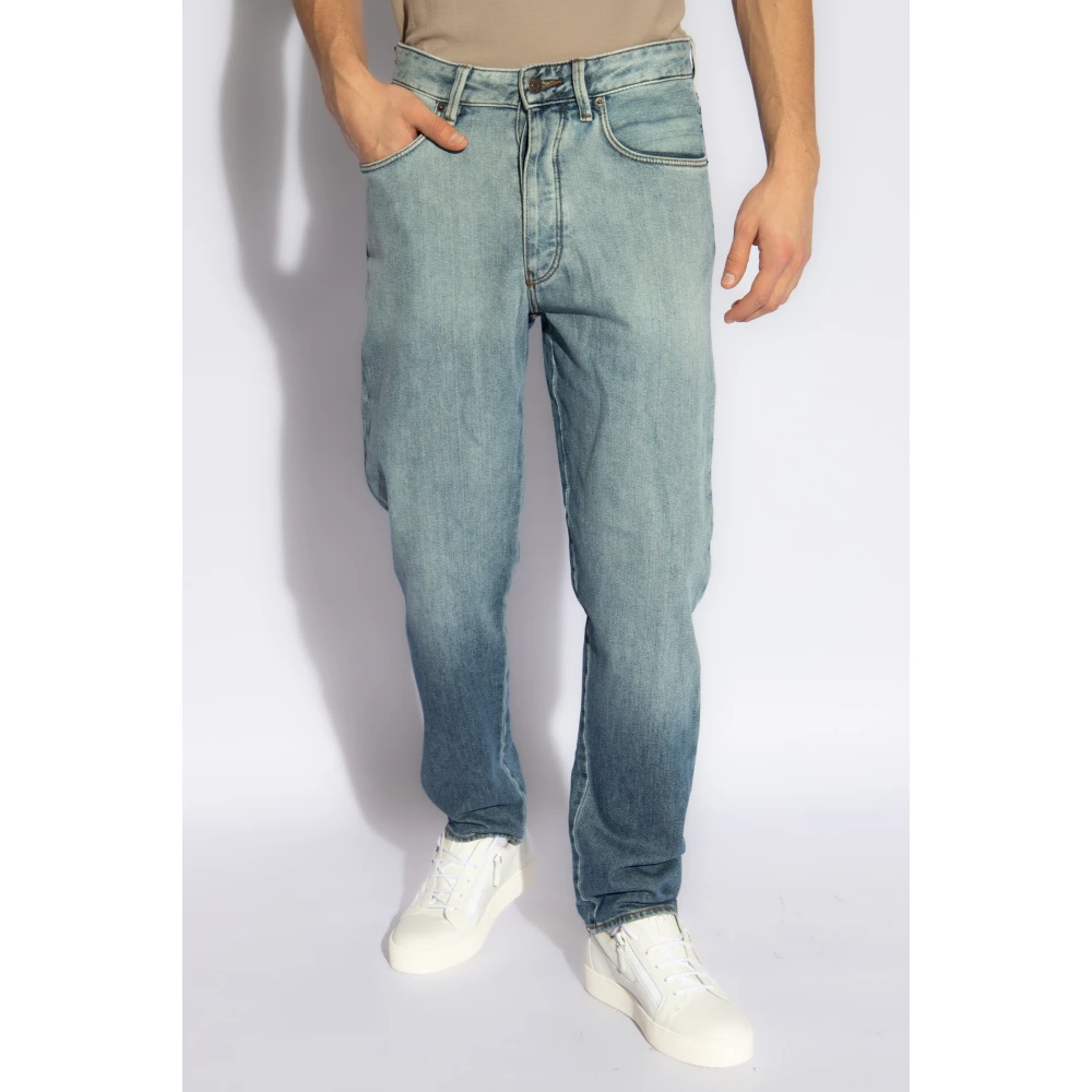 Emporio Armani Loose-fit jeans Blue Heren