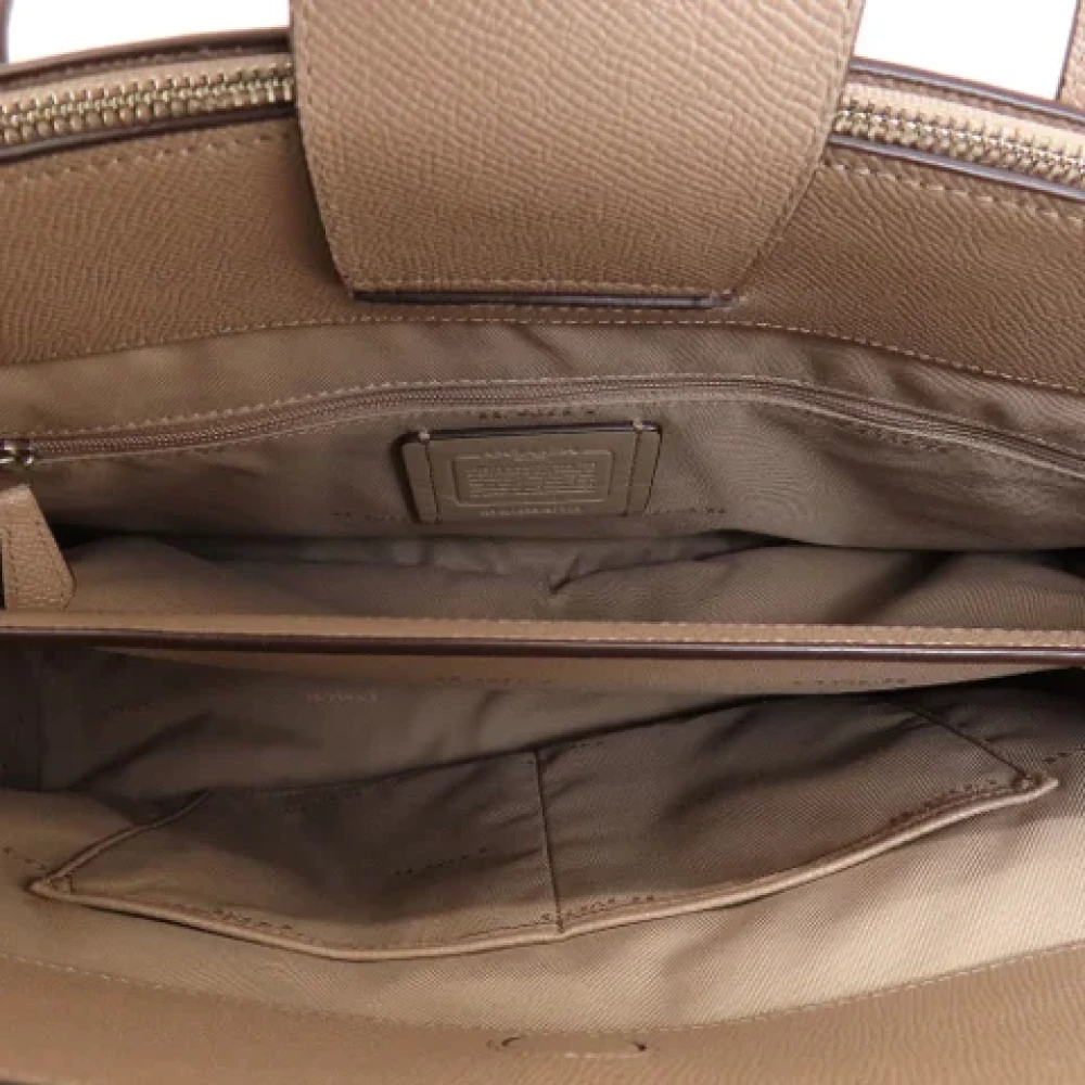 Coach Pre-owned Leather totes Brown Dames