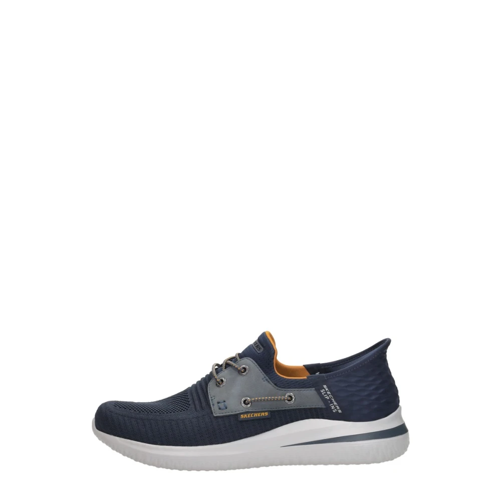 Skechers Delson 3.0 Roth Heren Schoenen Blauw
