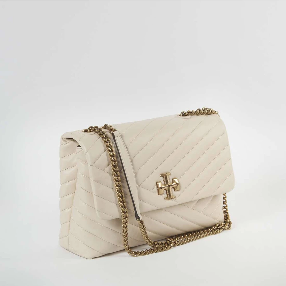 TORY BURCH Wit Leren Convertible Schoudertas White Dames