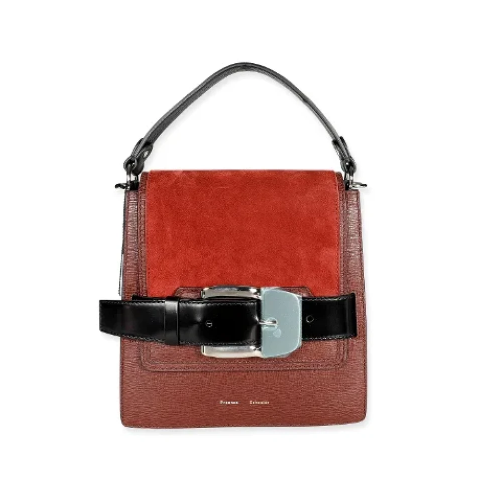 Proenza Schouler Pre-owned Leather handbags Red Dames