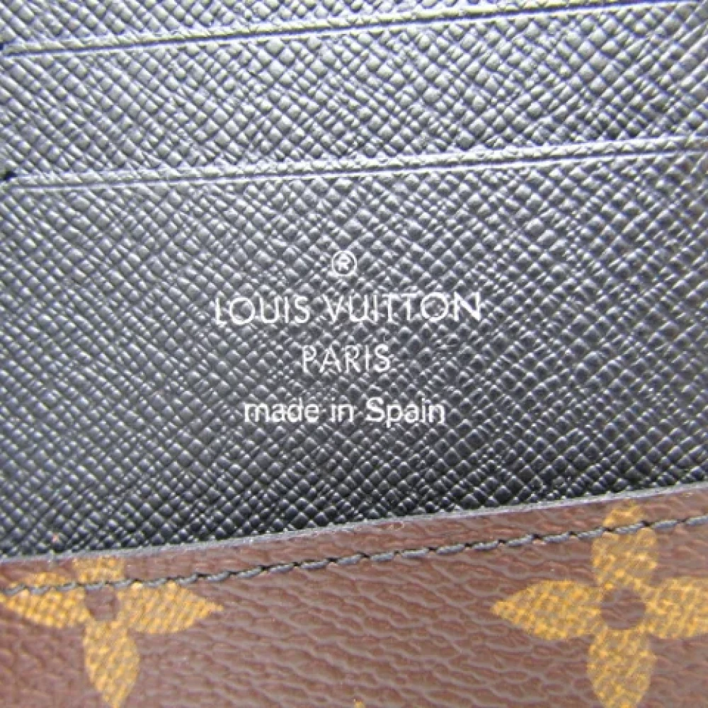 Louis Vuitton Vintage Pre-owned Canvas wallets Brown Heren