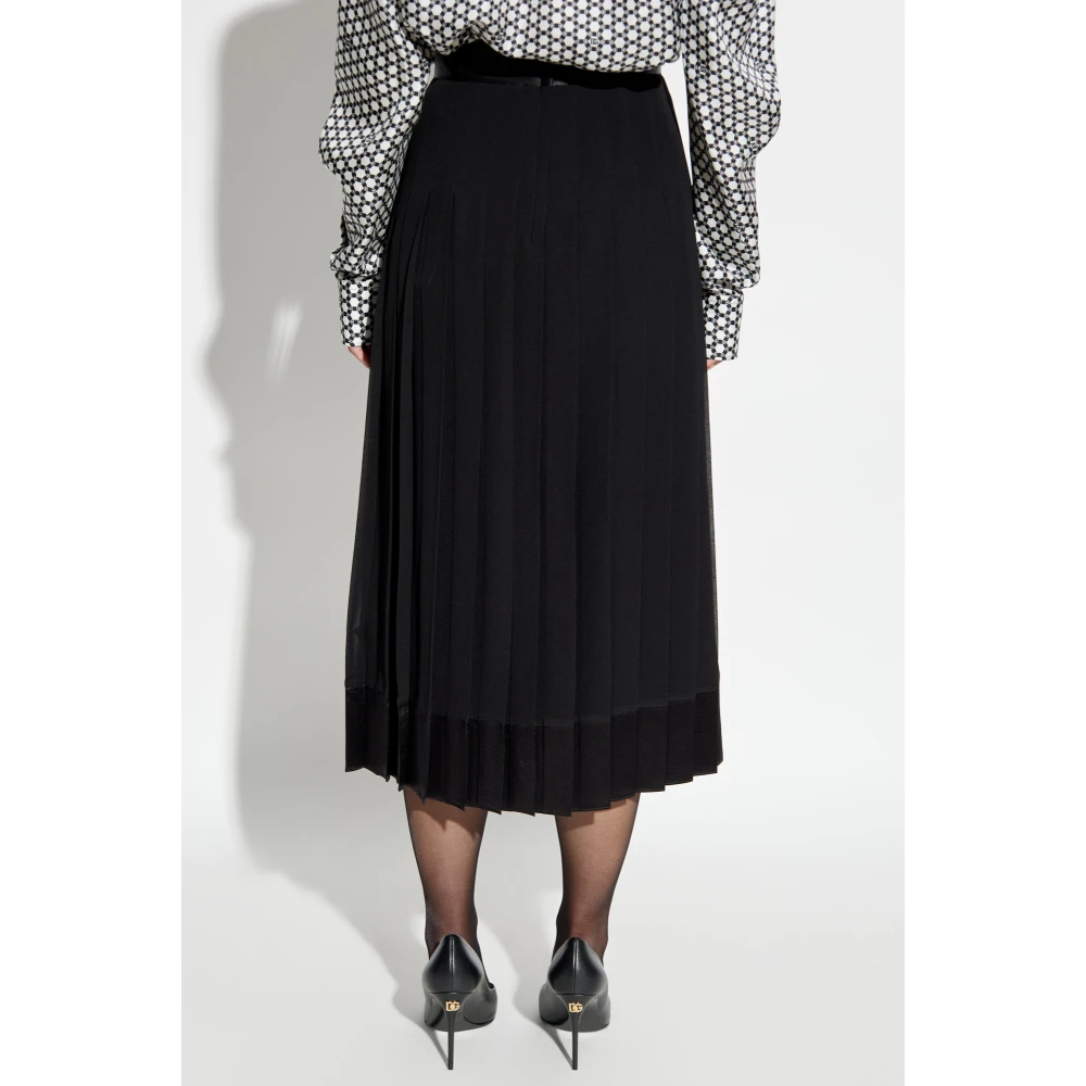 Dolce & Gabbana Zijden rok Black Dames