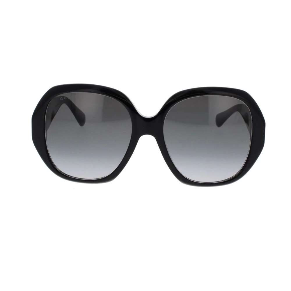 Gucci Oversized Geometrische Zonnebril Black Dames
