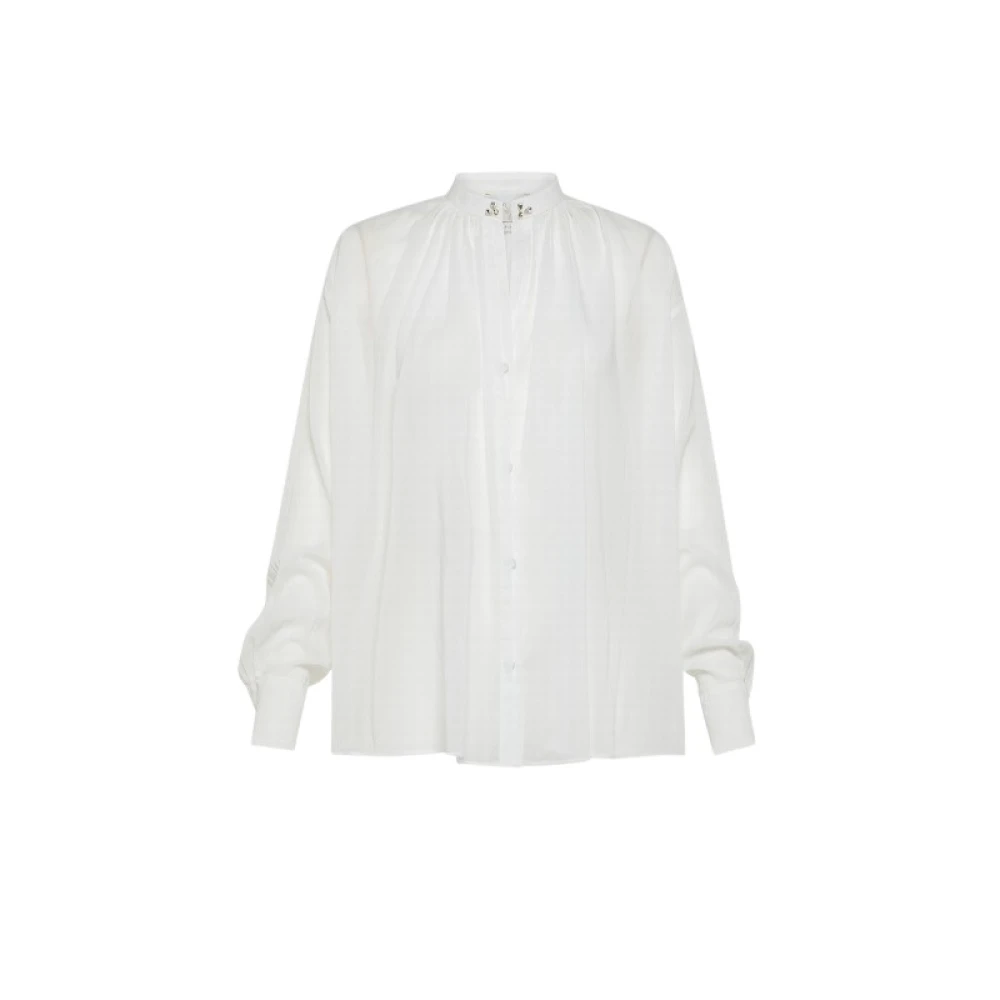 Forte Bohemian Shirt met Kristallen White Dames