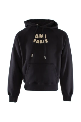 Blå Bomullsweater för Män