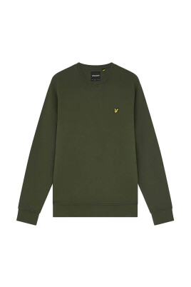 sweat-shirt-col-rond-classique-en-olive