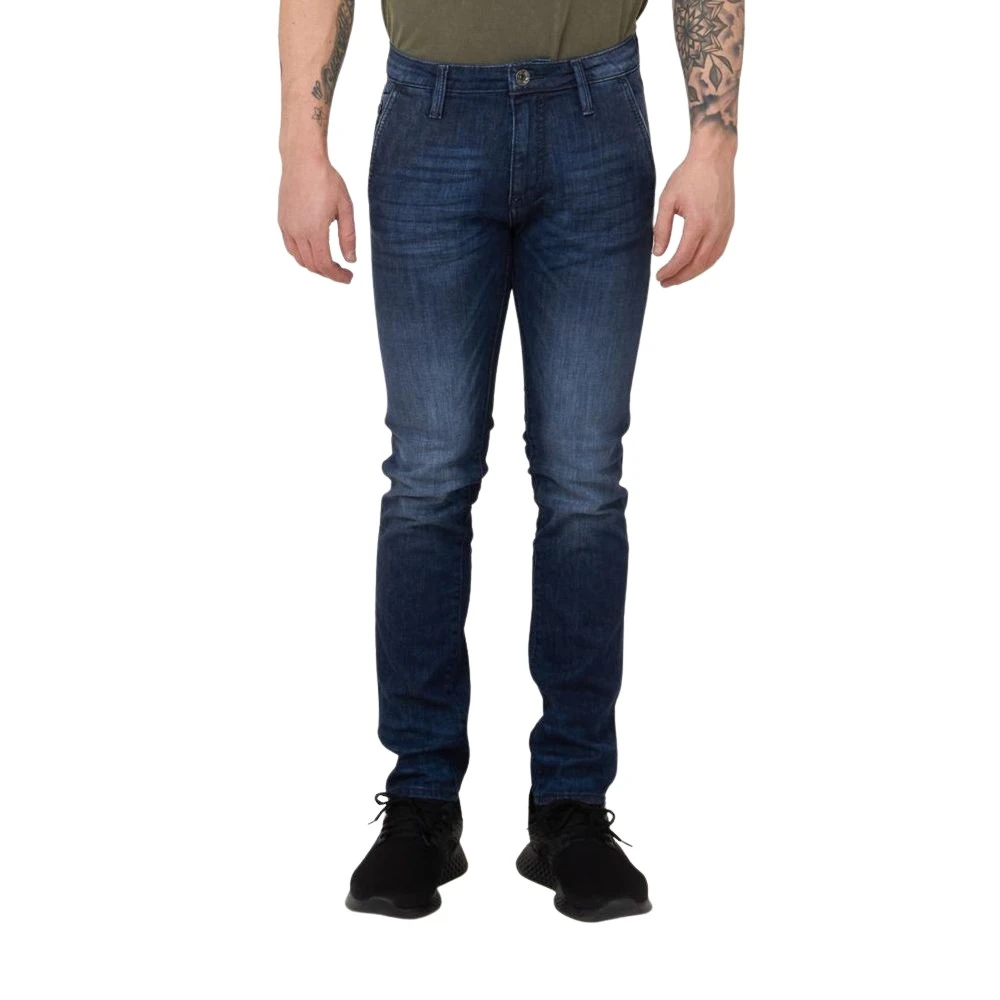 Gas Herren Blau Jeans, W32größe: