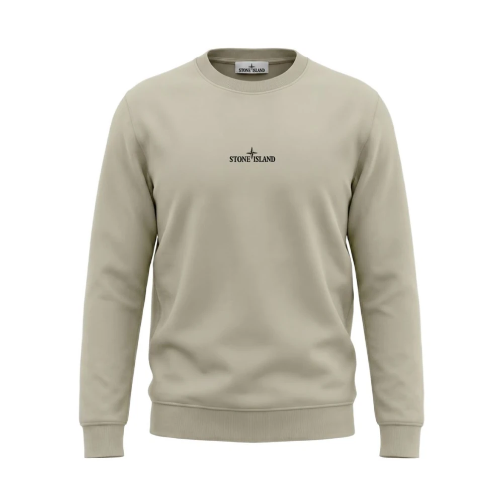 Stone Island Brown Jumpers - Male - Sweatshirts - L - Sweatshirts & Hoodies