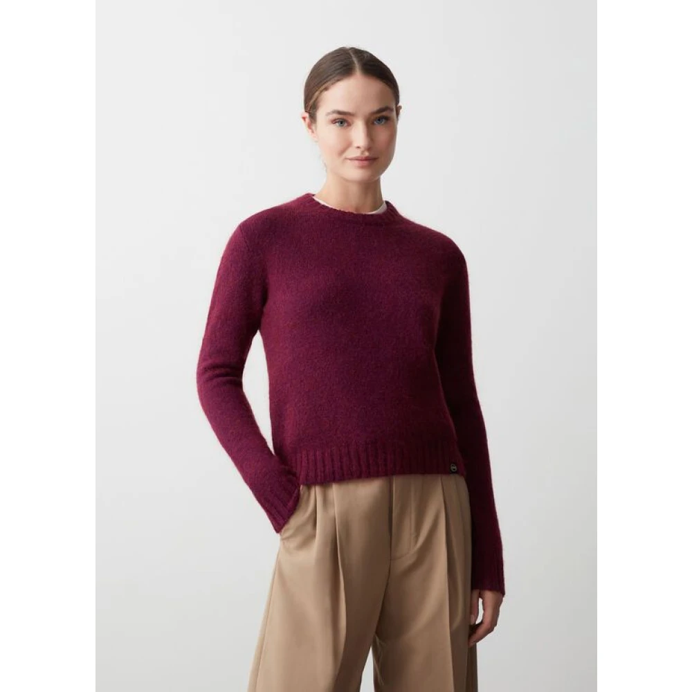 Colmar Mohair Gebreide Trui Purple Dames
