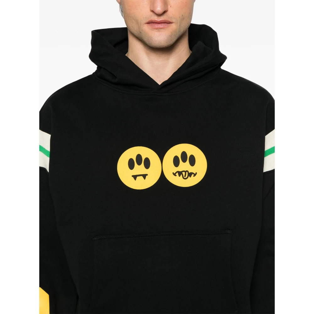Barrow Zwarte Hoodie voor een stijlvolle uitstraling Black Heren