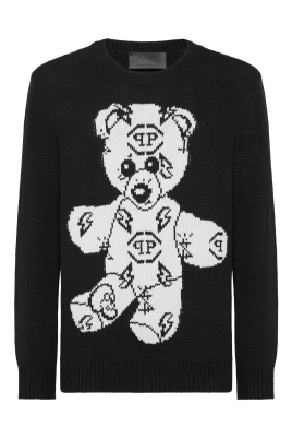 Pullover Rundhals Teddy