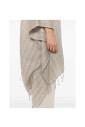 beige-gestreepte-cape-met-franje