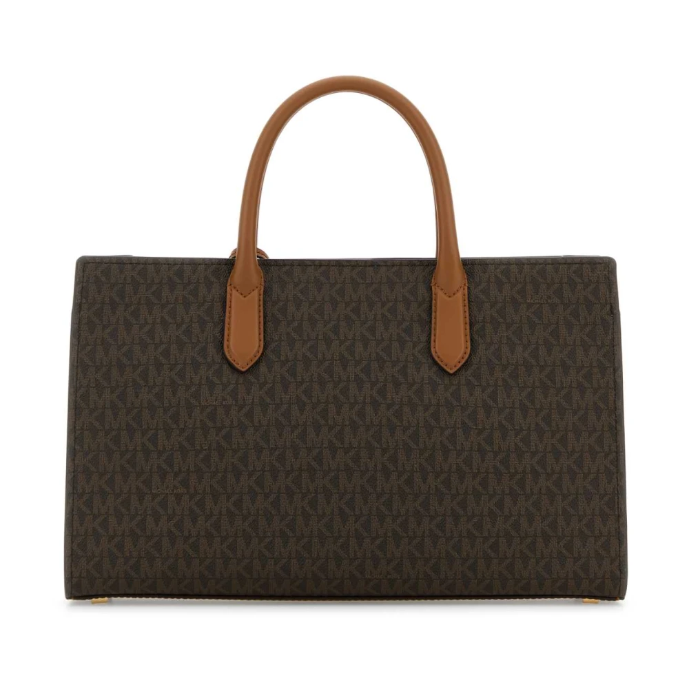 Michael Kors Scarlett Canvas Handtas Brown Dames