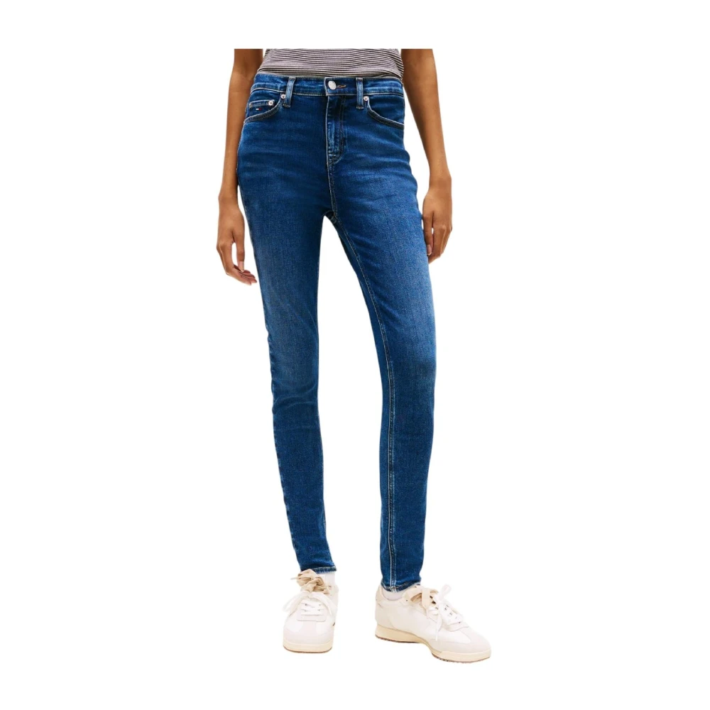 Tommy Hilfiger Women's Blue Nora Skinny Jeans - Skinny Fit Jeans - W27 L30 - Jeans