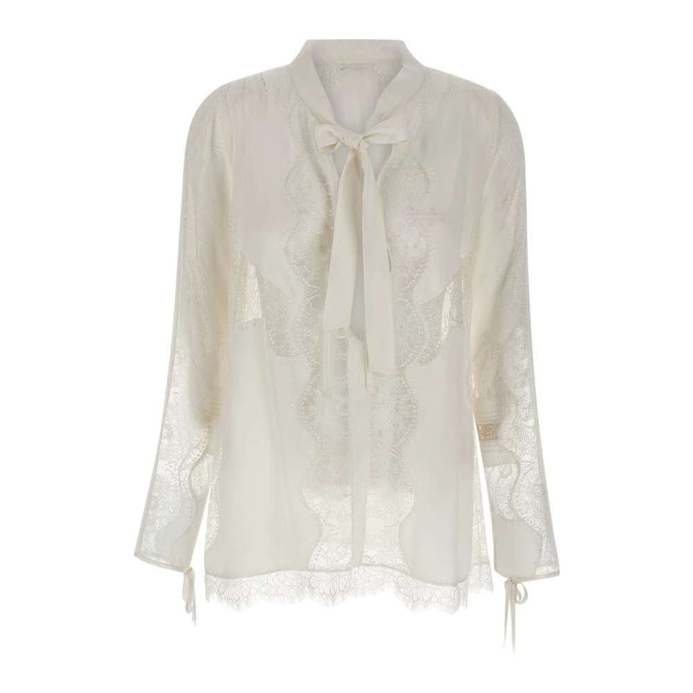 P.a.r.o.s.h. Witte Shirts voor Vrouwen White Dames