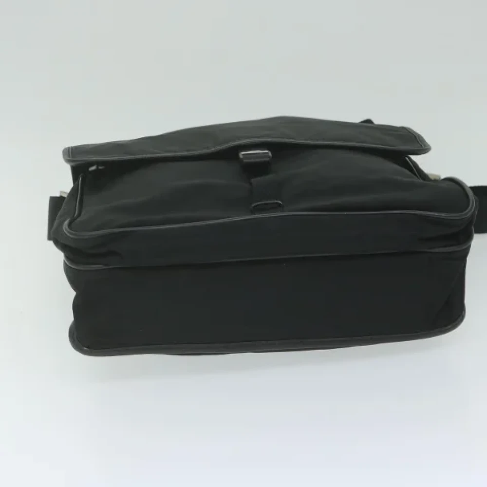 Prada Vintage Pre-owned Fabric prada-bags Black Dames