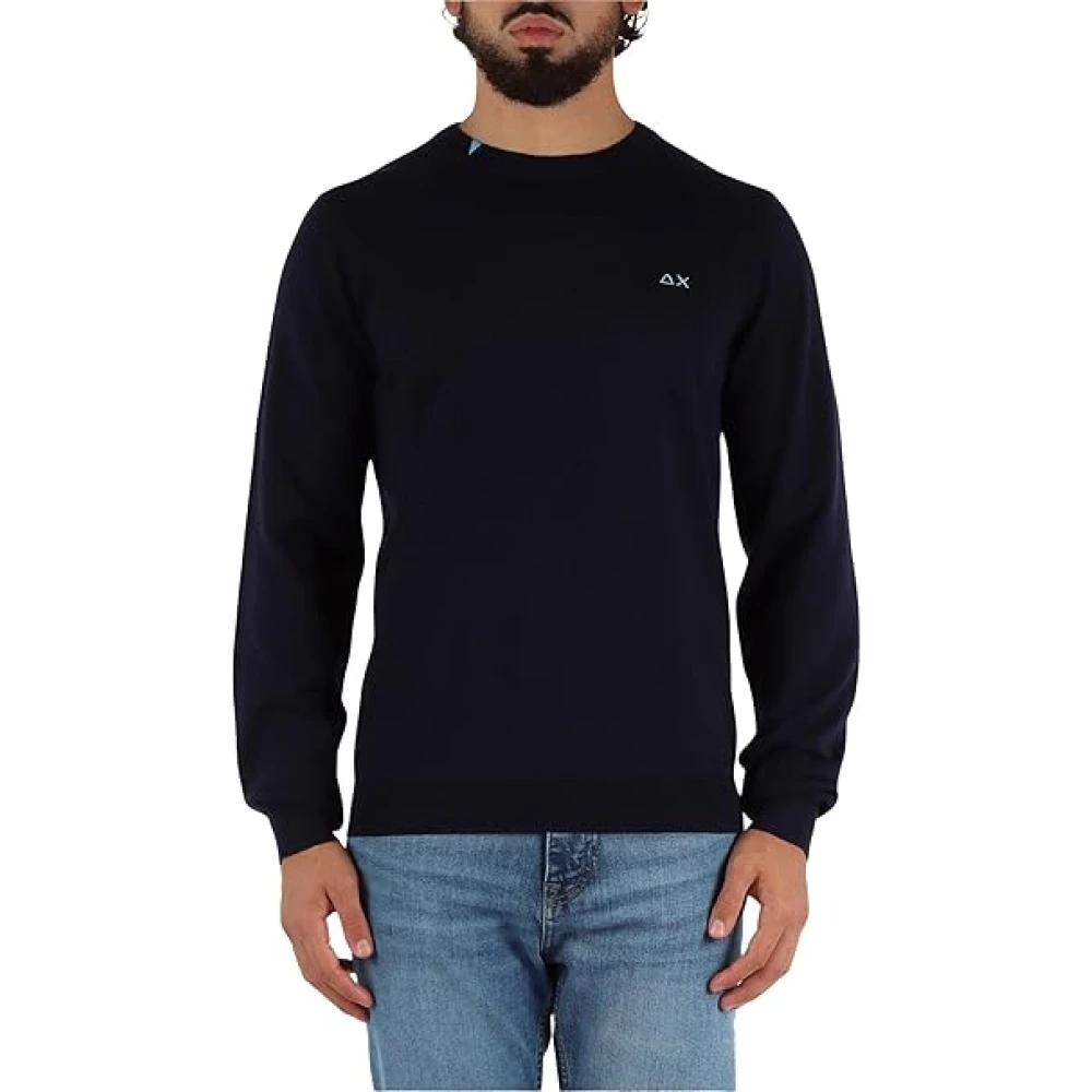 Sun68 Uomo Blu Felpe, L, New, - Immagine 3