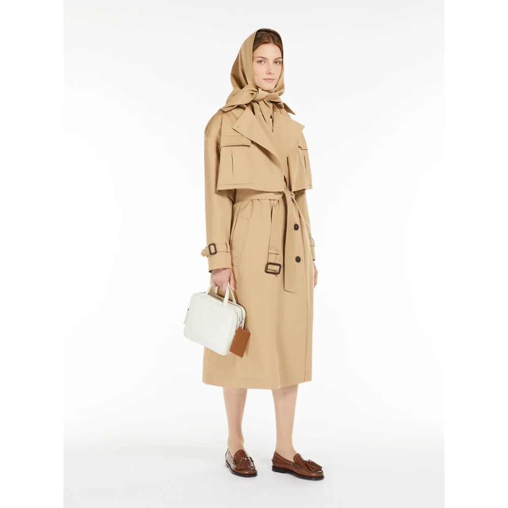 Max Mara Weekend Waterafstotende trenchcoat set Beige Dames