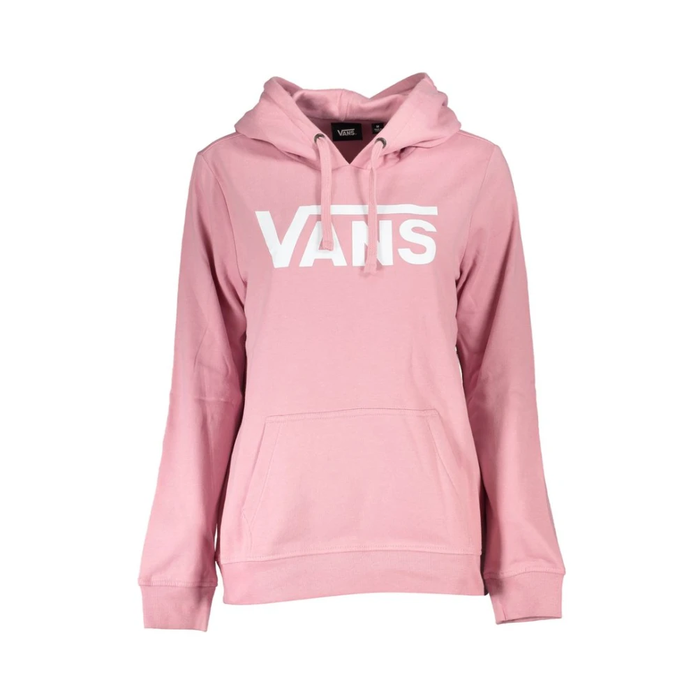 Vans Stijlvol Roze Hoodie van Fleece Pink Dames