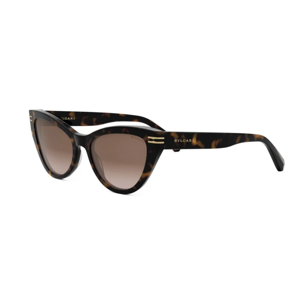 Bvlgari Unisex Brown Sunglasses, 54 Mm, B.zero1 Cat Eye Sunglasses