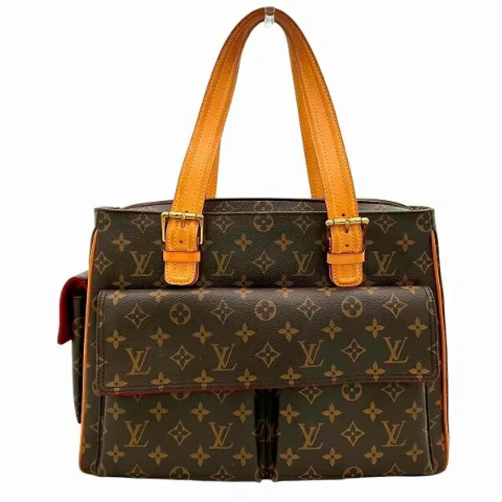 Louis Vuitton Vintage Pre-owned Canvas handbags Brown Dames