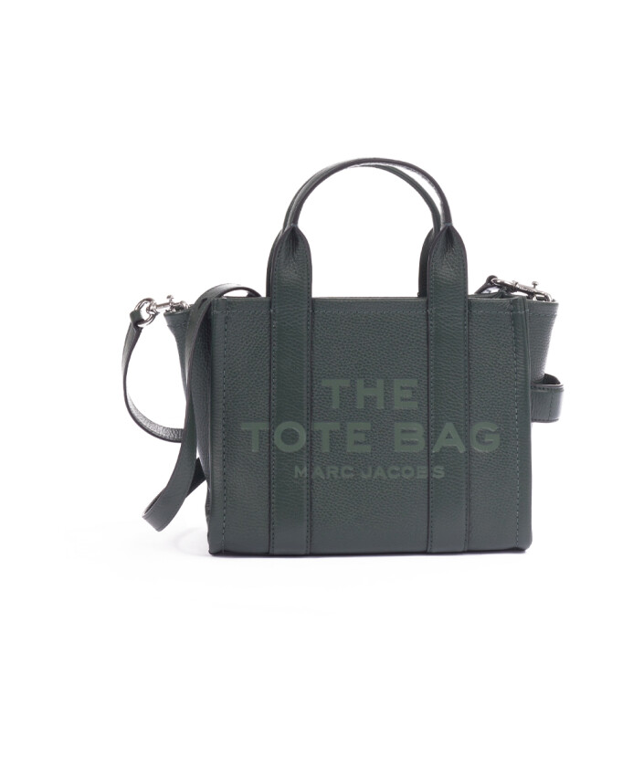 sac-tote-en-cuir-petit-et-iconique-en-vert-fonce