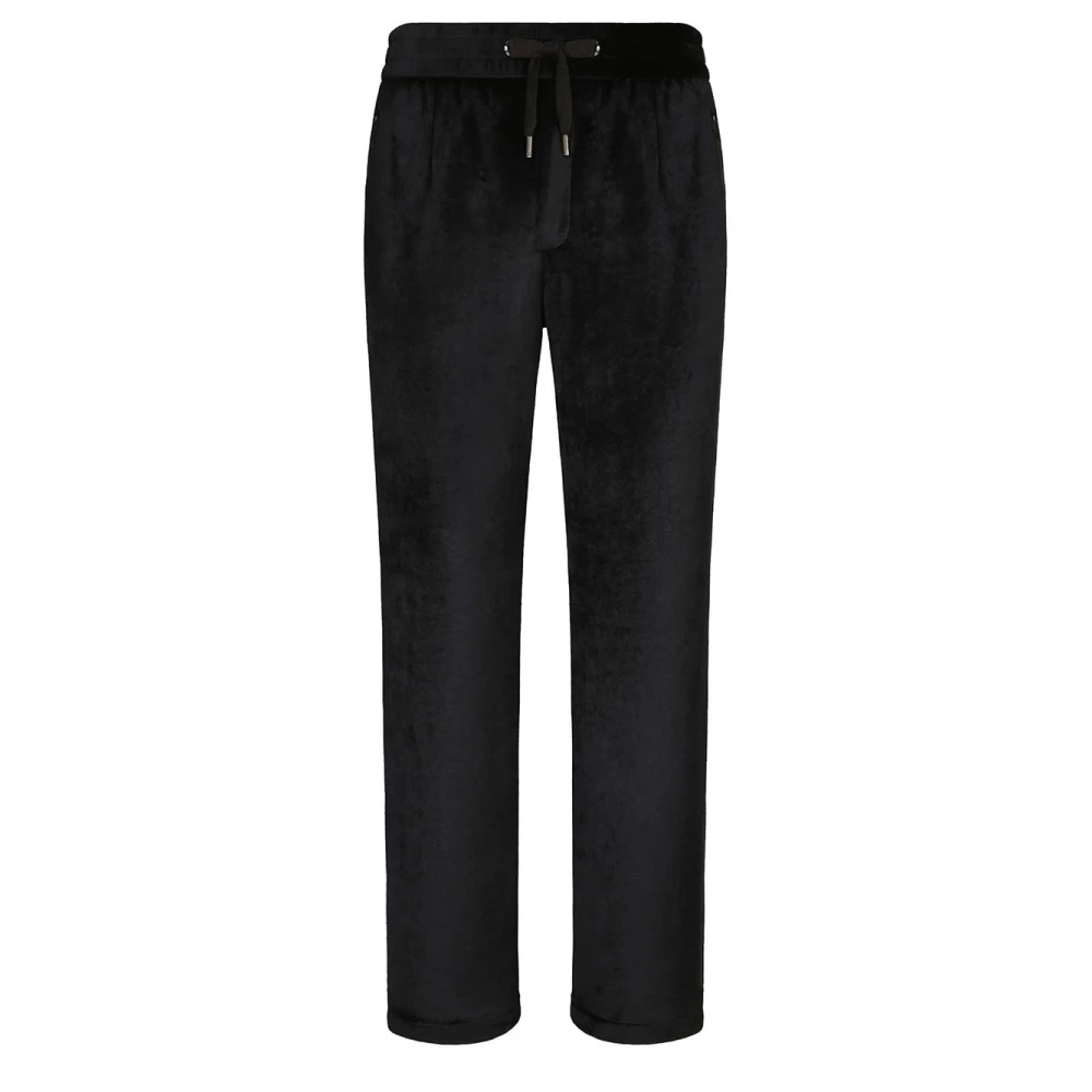 Dolce & Gabbana Stijlvolle Casual Broek Black Heren