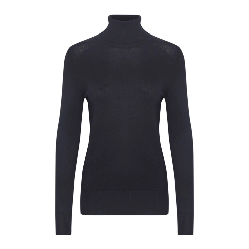 Saint Tropez Night Sky Rollneck Pullover Sweater Blue Dames