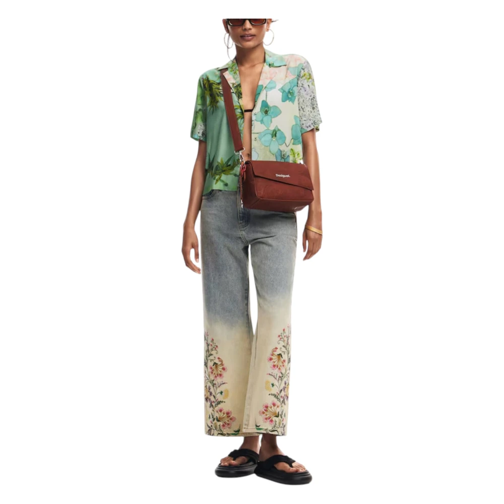 Desigual Dames Kleine Tassen Lente Zomer Collectie Brown Dames