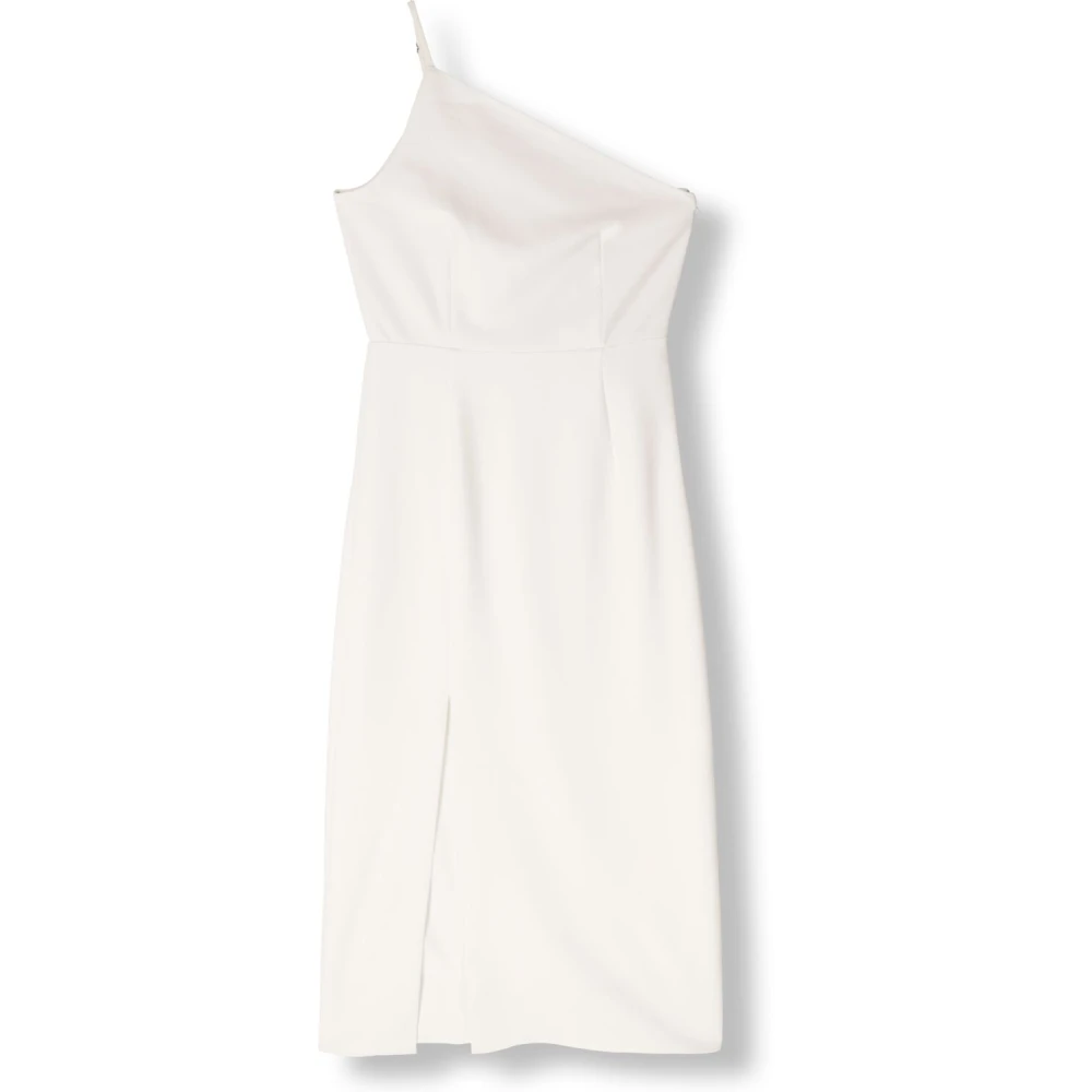 Y.A.S Elegante Witte Midi Jurk White Dames