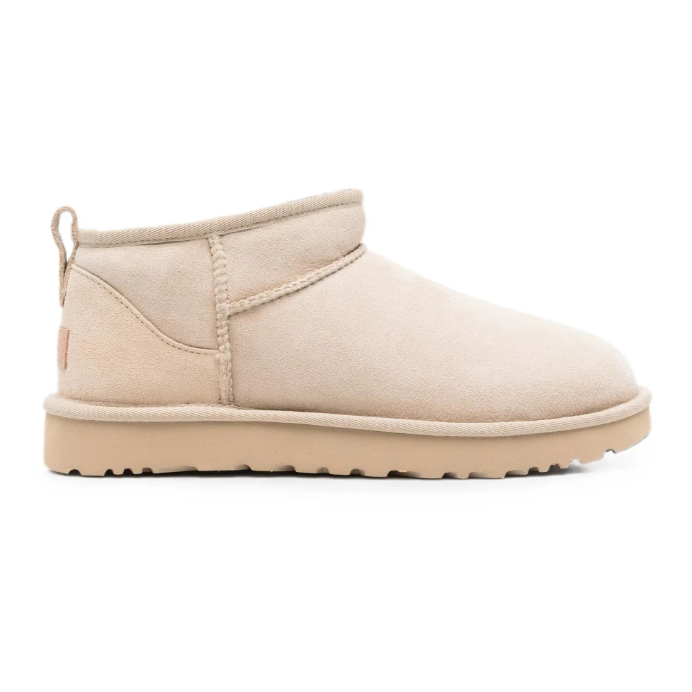 Ugg , Winter Boots, Female, Beige, 3 Uk, Classic Ultra Mini
