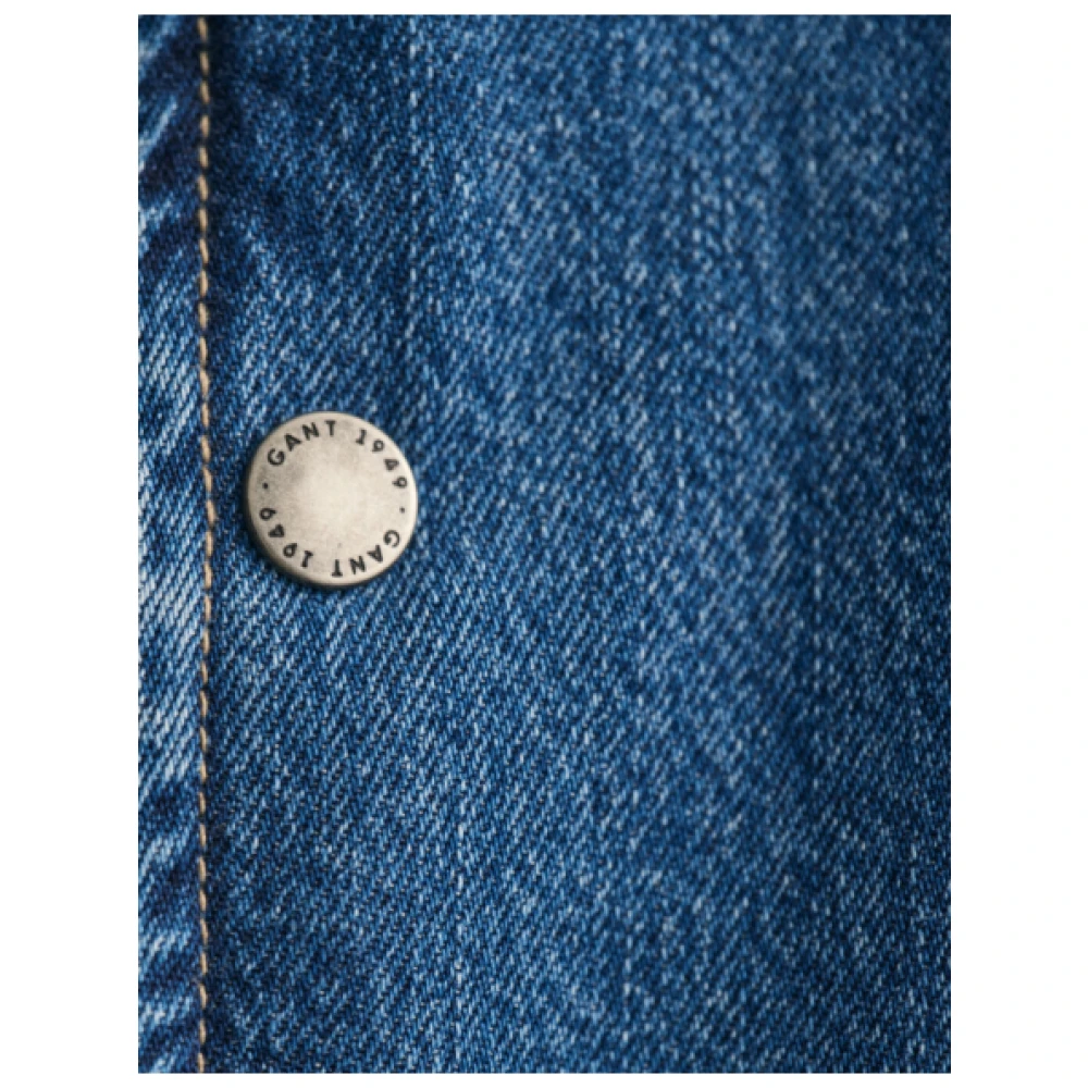 Gant Denim Universiteit Bomberjack Blue Heren