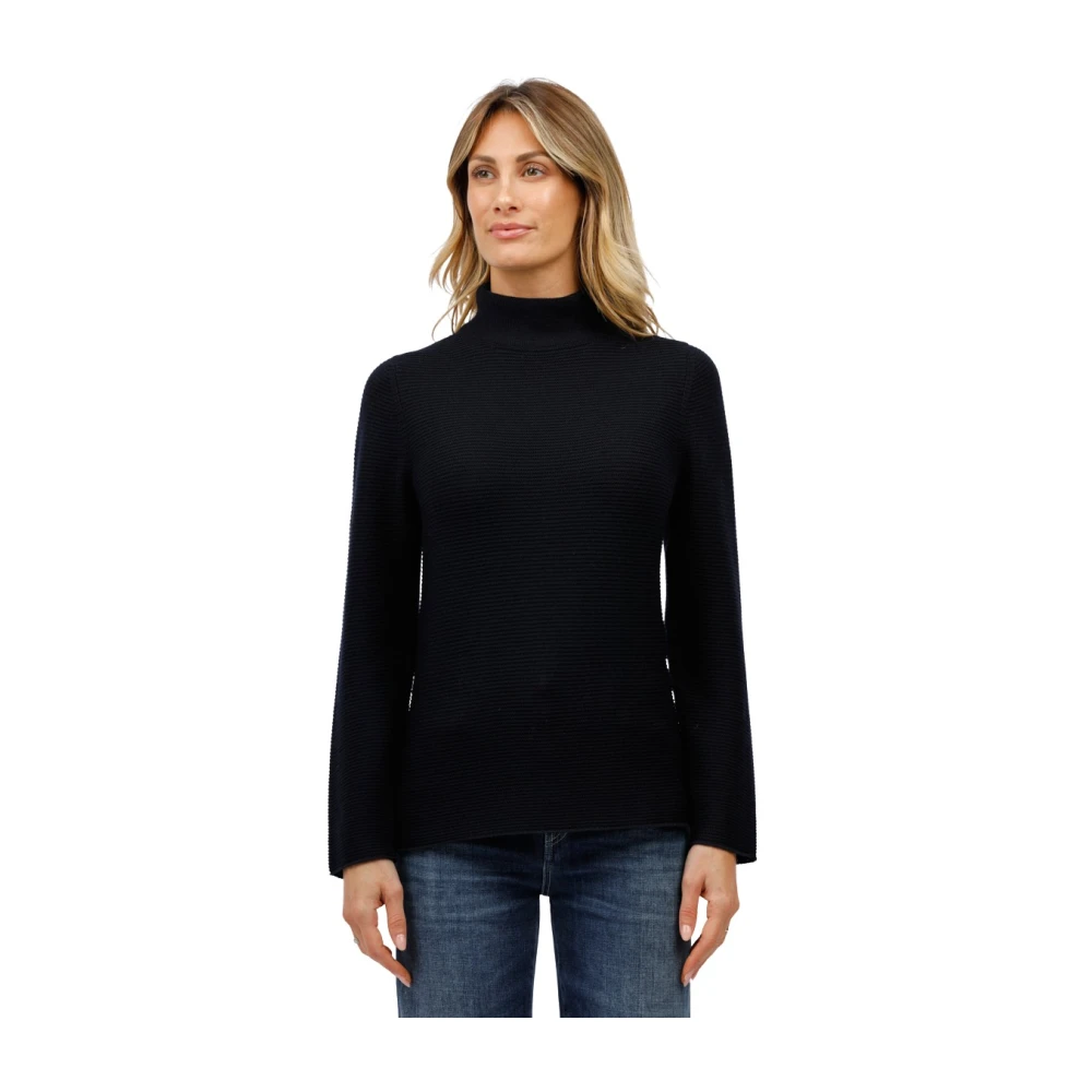Gran Sasso Linksteek Trui Blue Dames